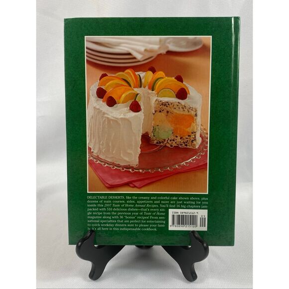 Taste of Home 2007 Annual Recipes Cookbook Hardcover Family Meals Desserts - Picture 6 of 7